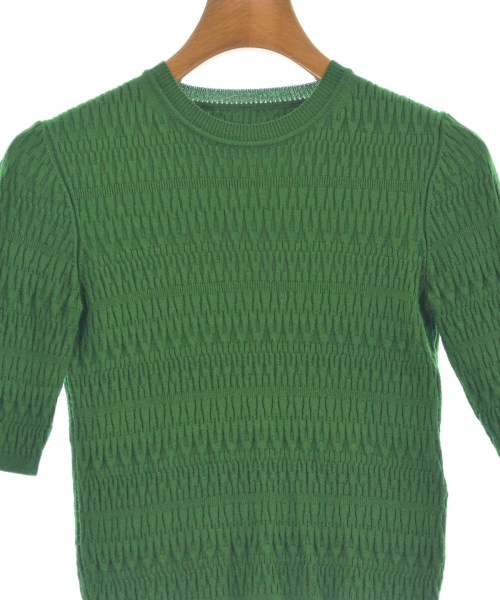 Mame Kurogouchi（マメクロゴウチ）ニット・セーター 緑 サイズ:1(S位) レディース/2200663044153