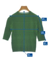 Mame Kurogouchi（マメクロゴウチ）ニット・セーター 緑 サイズ:1(S位) レディース/2200663044153