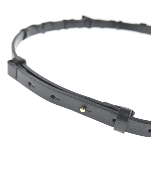 Mame Kurogouchi（マメクロゴウチ）ベルト 黒 サイズ:- レディース/2200663044252