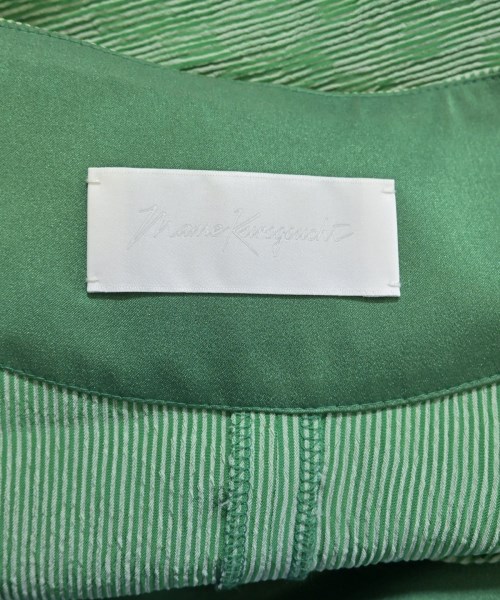 Mame Kurogouchi（マメクロゴウチ）シャツワンピース 緑 サイズ:2(M位) レディース/2200661153062