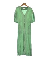 Mame Kurogouchi（マメクロゴウチ）シャツワンピース 緑 サイズ:2(M位) レディース/2200661153062