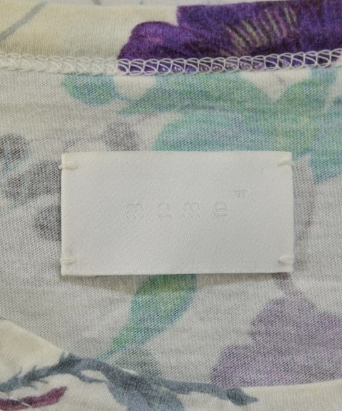 Mame Kurogouchi（マメクロゴウチ）Tシャツ・カットソー 白 サイズ:1(S位) レディース/2200661153116