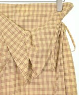 Mame Kurogouchi（マメクロゴウチ）ロング・マキシ丈スカート 黄 サイズ:1(S位) レディース/2200662225041