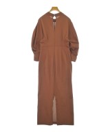 Mame Kurogouchi（マメクロゴウチ）ワンピース 茶 サイズ:3(L位) レディース/2200662860334