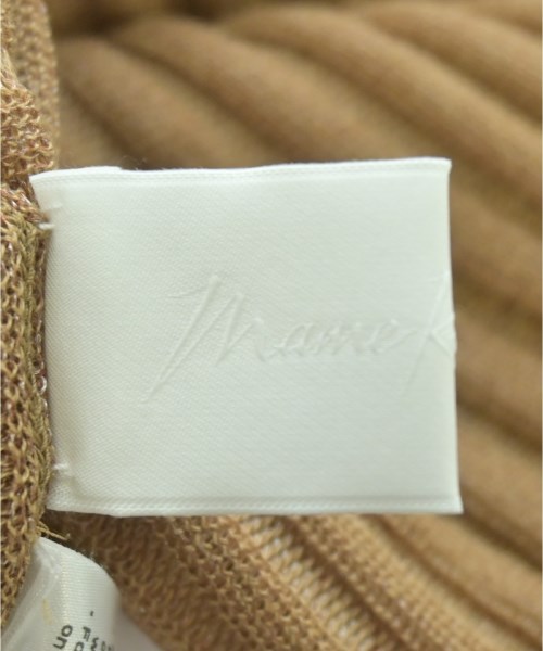 Mame Kurogouchi（マメクロゴウチ）ニット・セーター 茶 サイズ:1(S位) レディース/2200668040112