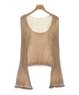 Mame Kurogouchi（マメクロゴウチ）ニット・セーター 茶 サイズ:1(S位) レディース/2200668040112