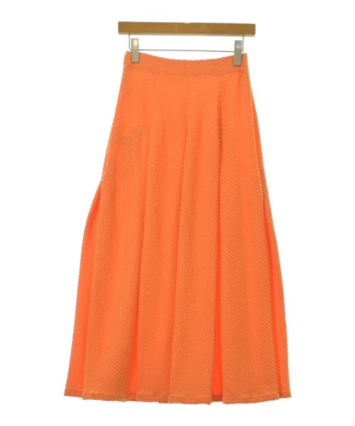 Mame Kurogouchi（マメクロゴウチ）ロング・マキシ丈スカート オレンジ サイズ:2(M位) レディース/2200668616058