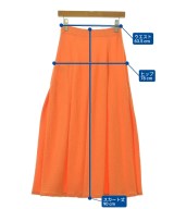 Mame Kurogouchi（マメクロゴウチ）ロング・マキシ丈スカート オレンジ サイズ:2(M位) レディース/2200668616058