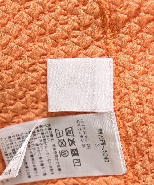 Mame Kurogouchi（マメクロゴウチ）Tシャツ・カットソー オレンジ サイズ:3(L位) レディース/2200668616072