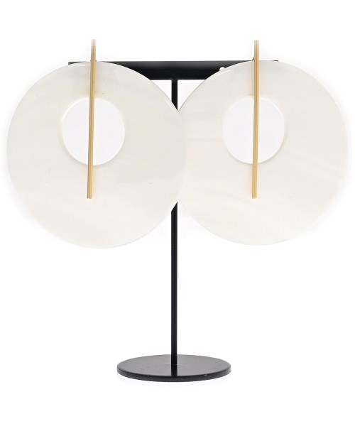 Mame Kurogouchi(マメ　クロゴウチ)ピアス 白 サイズ:-/2200670186013