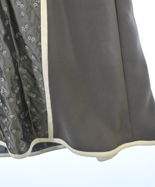 Mame Kurogouchi（マメクロゴウチ）ロング・マキシ丈スカート グレー サイズ:2(M位) レディース/2200668943024