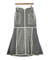 Mame Kurogouchi（マメクロゴウチ）ロング・マキシ丈スカート グレー サイズ:2(M位) レディース/2200668943024