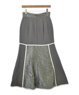 Mame Kurogouchi（マメクロゴウチ）ロング・マキシ丈スカート グレー サイズ:2(M位) レディース/2200668943024