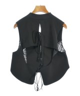 Mame Kurogouchi（マメクロゴウチ）ベスト 黒 サイズ:2(M位) レディース/2200671534011