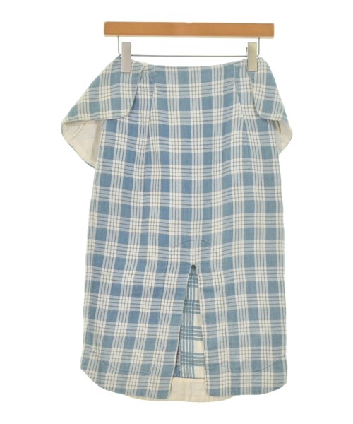 Mame Kurogouchi(マメ　クロゴウチ)ロング・マキシ丈スカート 青 サイズ:1(S位)/2200672071607