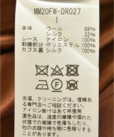 Mame Kurogouchi（マメクロゴウチ）ワンピース 茶 サイズ:1(S位) レディース/2200720807011