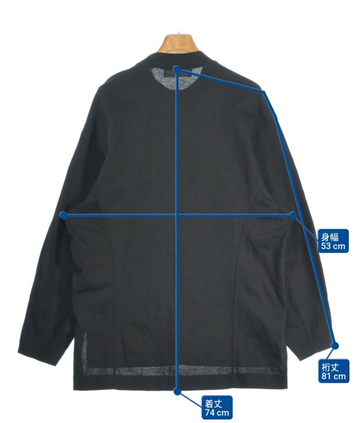 Mame Kurogouchi（マメクロゴウチ）Tシャツ・カットソー 黒 サイズ:1(S位) レディース/2200692463055