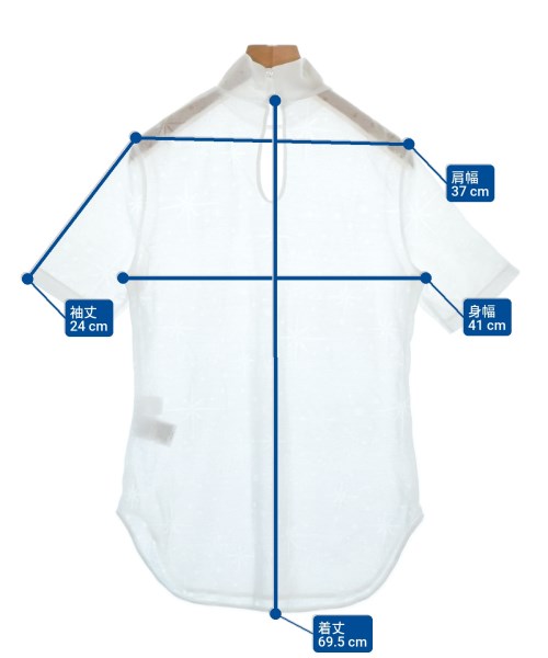 Mame Kurogouchi（マメクロゴウチ）Tシャツ・カットソー 白 サイズ:2(M位) レディース/2200692508022
