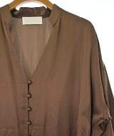 Mame Kurogouchi（マメクロゴウチ）シャツワンピース 茶 サイズ:1(S位) レディース/2200687478019