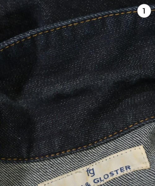 FREDY&GLOSTER（フレディーアンドグロスター）デニムジャケット 紺 サイズ:M メンズ/2200621994018