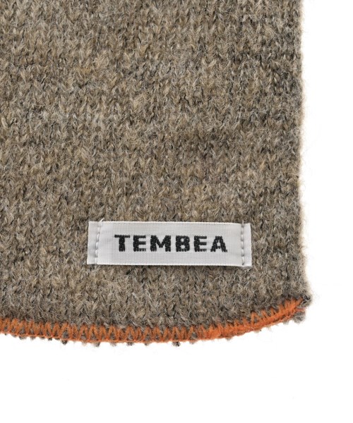 TEMBEA（テンベア）マフラー 茶 サイズ:- メンズ/2200688970178
