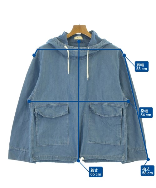 iroquois（イロコイ）カジュアルシャツ 青 サイズ:2(M位) メンズ/2200559365041