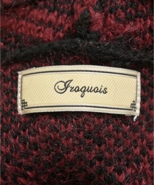 iroquois（イロコイ）ニット・セーター 黒 サイズ:1(S位) メンズ/2200621108019