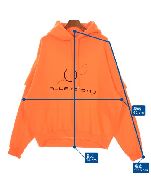 iroquois（イロコイ）パーカー オレンジ サイズ:3(L位) メンズ/2200621108033