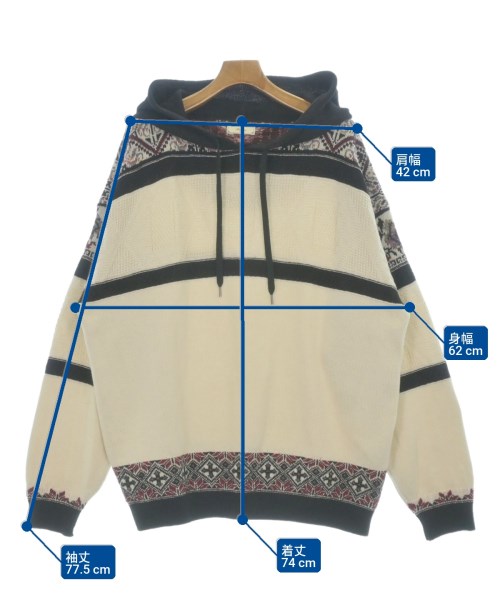 iroquois（イロコイ）ニット・セーター 白 サイズ:3(L位) メンズ/2200621108040