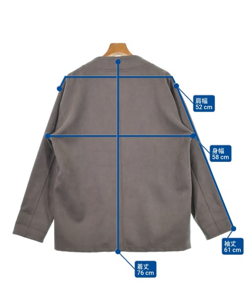 iroquois（イロコイ）カジュアルジャケット グレー サイズ:2(M位) メンズ/2200629025035