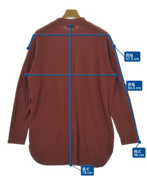 iroquois（イロコイ）Tシャツ・カットソー 赤 サイズ:1(S位) メンズ/2200708686089