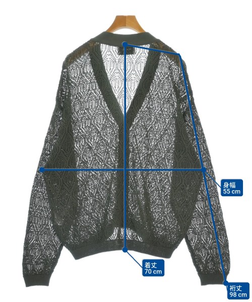 iroquois（イロコイ）カーディガン カーキ サイズ:2(M位) メンズ/2200661827031