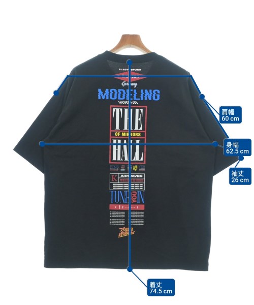 iroquois（イロコイ）Tシャツ・カットソー 黒 サイズ:1(S位) メンズ/2200661837351