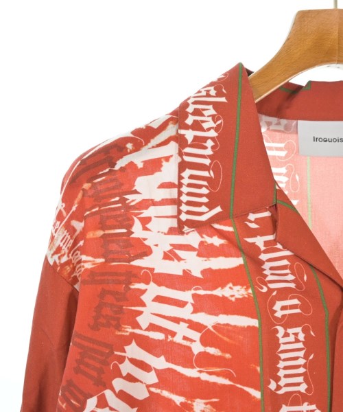 iroquois（イロコイ）カジュアルシャツ 赤 サイズ:1(S位) メンズ/2200661837429