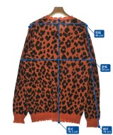 R13（アールサーティーン）ニット・セーター オレンジ サイズ:M メンズ/2200633784164