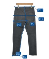 R13（アールサーティーン）デニムパンツ グレー サイズ:30(M位) メンズ/2200661354025