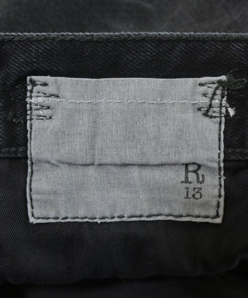 R13（アールサーティーン）デニムパンツ 黒 サイズ:25(XS位) メンズ/2200665073052