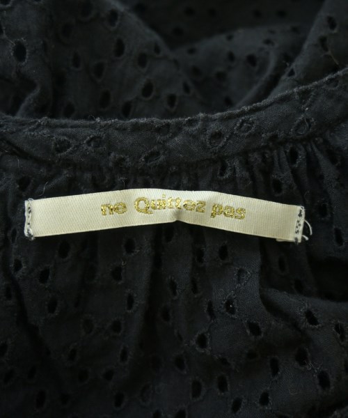 NE QUITTEZ PAS（ヌキテパ）ブラウス 黒 サイズ:F レディース/2200636345010