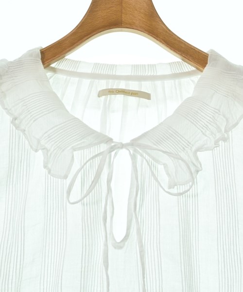 NE QUITTEZ PAS（ヌキテパ）カジュアルシャツ 白 サイズ:F レディース/2200622145051