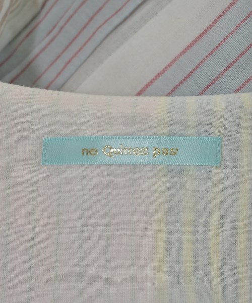 NE QUITTEZ PAS（ヌキテパ）シャツワンピース 白 サイズ:F レディース/2200622874234