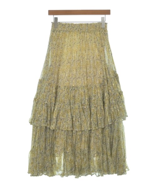 NE QUITTEZ PAS（ヌキテパ）ロング・マキシ丈スカート ゴールド サイズ:-(XS位) レディース/2200625108060