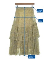 NE QUITTEZ PAS（ヌキテパ）ロング・マキシ丈スカート ゴールド サイズ:-(XS位) レディース/2200625108060