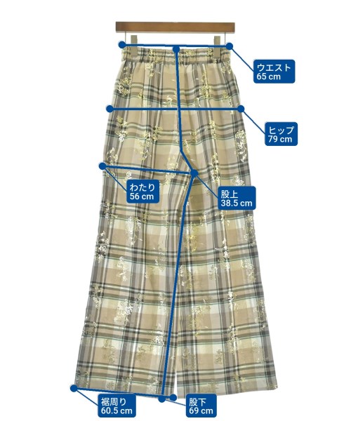 NE QUITTEZ PAS（ヌキテパ）スラックス ベージュ サイズ:M レディース/2200622816012