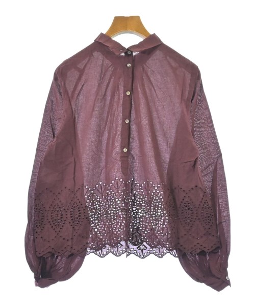 NE QUITTEZ PAS（ヌキテパ）ブラウス 赤 サイズ:-(L位) レディース/2200617711186