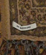 NE QUITTEZ PAS（ヌキテパ）ストール 茶 サイズ:- レディース/2200625708055