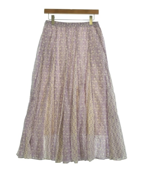 NE QUITTEZ PAS（ヌキテパ）ロング・マキシ丈スカート 紫 サイズ:-(M位) レディース/2200616385326