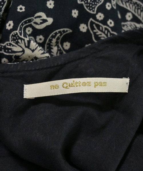 NE QUITTEZ PAS（ヌキテパ）ワンピース 黒 サイズ:M レディース/2200612874022