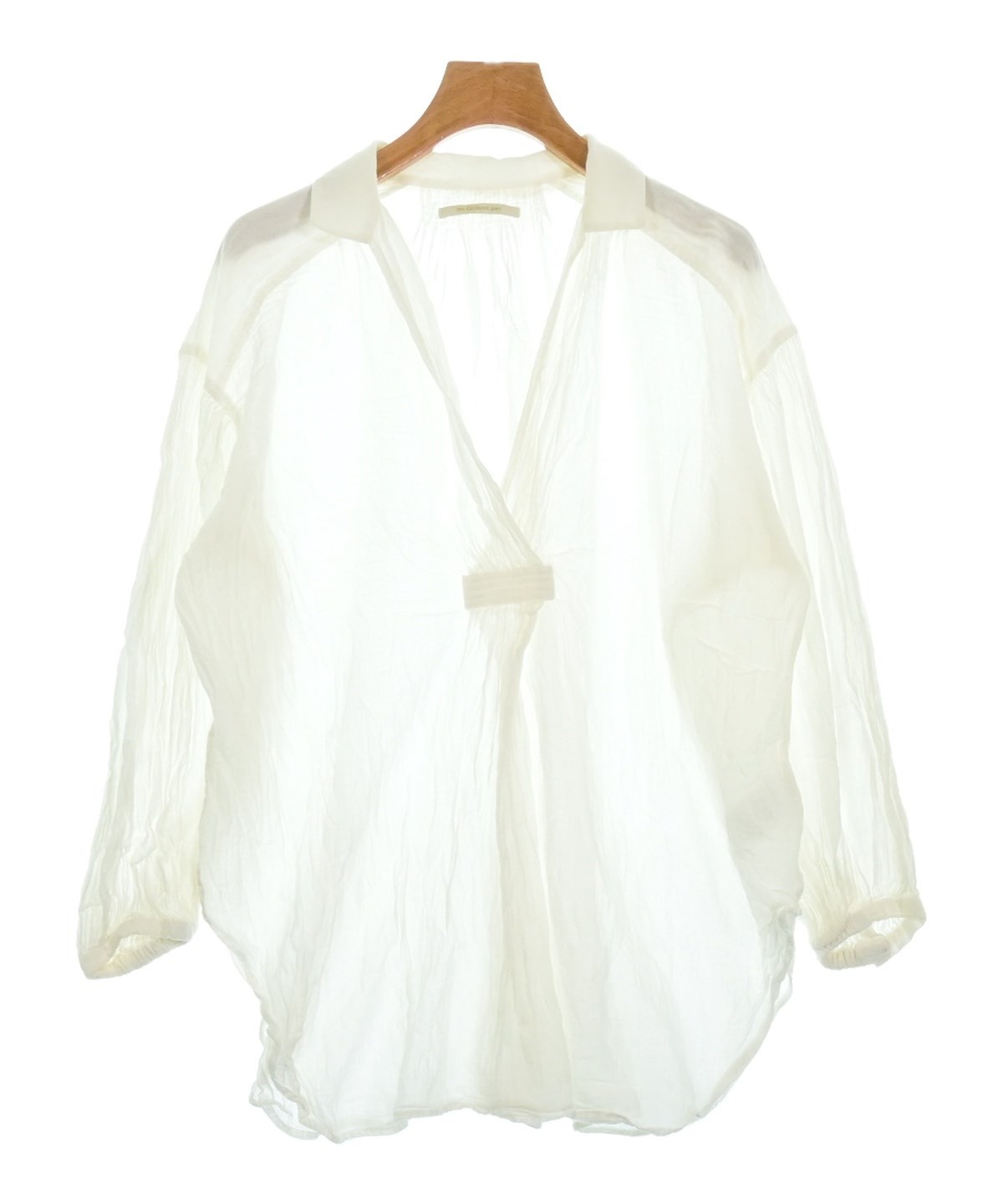 ヌキテパ　ブラウス NE QUITTEZ PAS（ヌキテパ）ブラウス 白 サイズ:F レディース