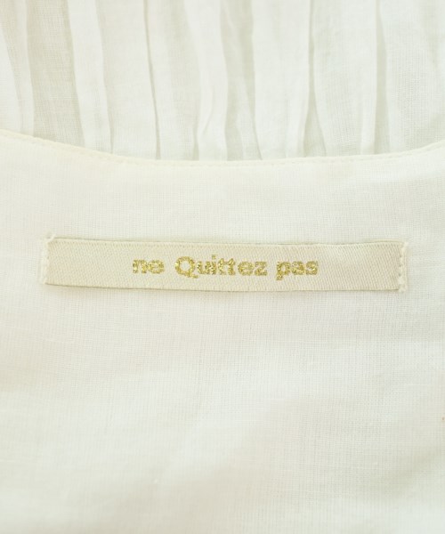 NE QUITTEZ PAS（ヌキテパ）ワンピース 白 サイズ:F レディース/2200609524541