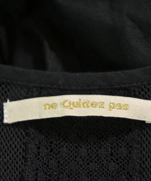 NE QUITTEZ PAS（ヌキテパ）ワンピース 黒 サイズ:-(M位) レディース/2200618930029